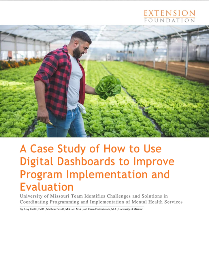 A Case Study of How to Use Digital Dashboards to Improve Program Implementation and Evaluation