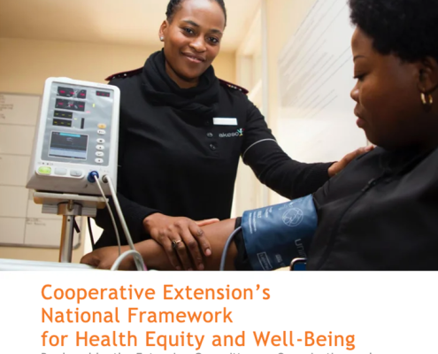 Cooperative Extension's National Framework for Health Equity and Well Being